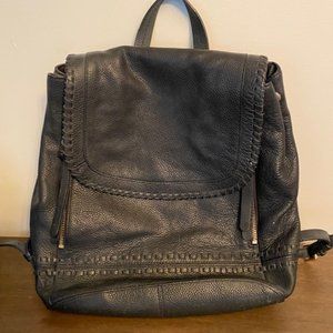 Cole Haan Brynn Leather Backpack in Black